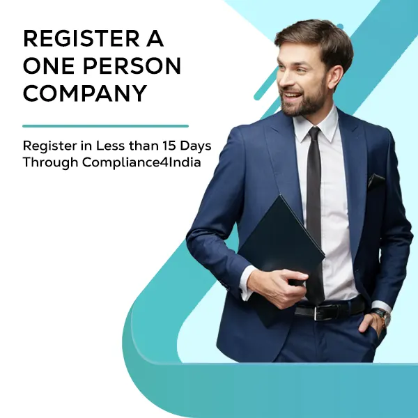 One Person Company Registration (OPC)